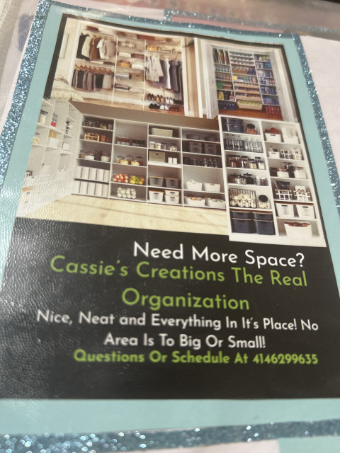 Visit Cassie’s Creations The Real Organization