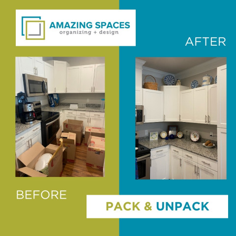 Visit AMAZING SPACES | Pack, Unpack, Organize, Design